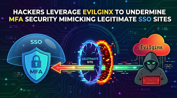 แฮกเกอร์ใช้ Evilginx ปลอมหน้า SSO เพื่อขโมยเซสชันและเลี่ยง MFA